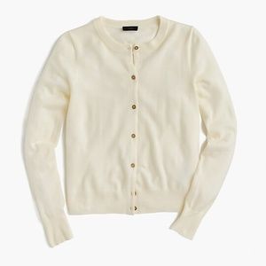 J. Crew Jackie Cardigan | Ivory | Medium
